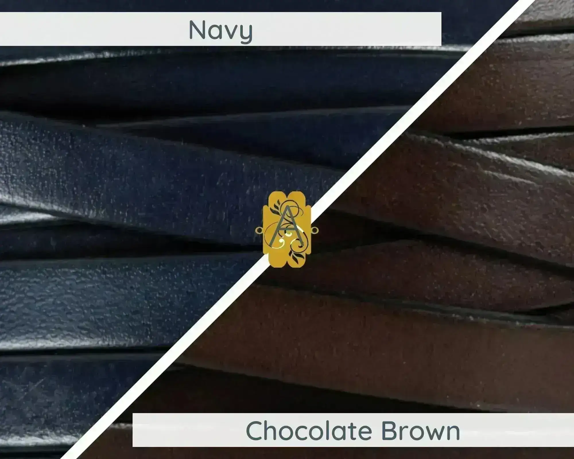 Superior Flat Euro Leather, 10mm, in 12 Colors - Image 2