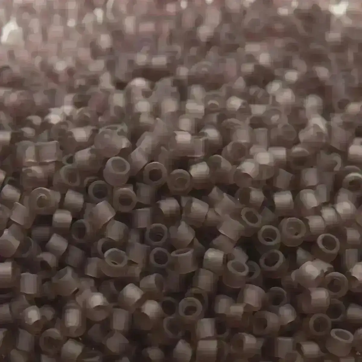 11/0 Delica Beads, DB2405 Matte Smokey, 5 grams