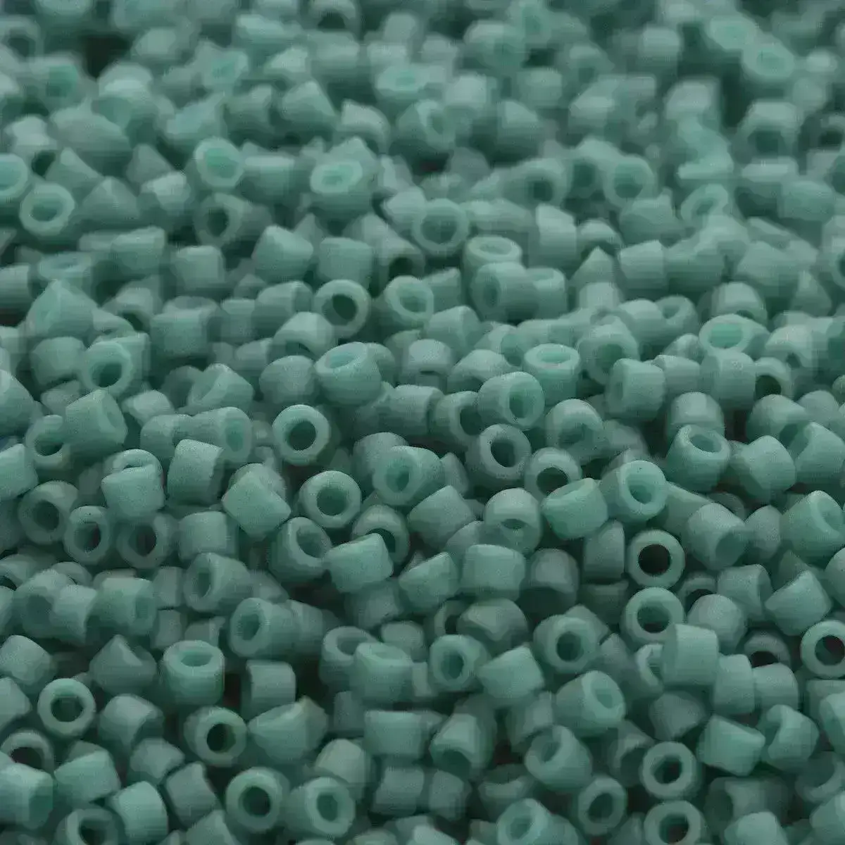 11/0 Delica Beads, DB2407 Matte Aqua, 5 grams