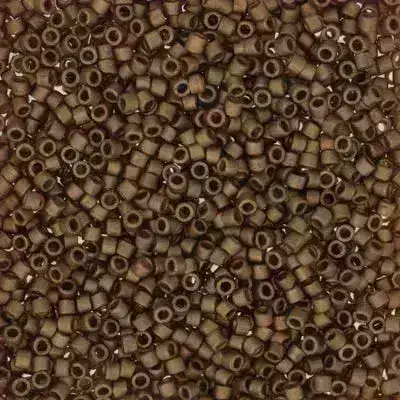 11/0 Delica Beads, DB322L Matte Light Copper, 5 grams