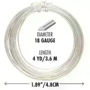 18 Gauge Half Round German-Style Wire in 8 Finishes - Image 7