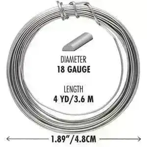 18 Gauge Half Round German-Style Wire in 8 Finishes - Image 8