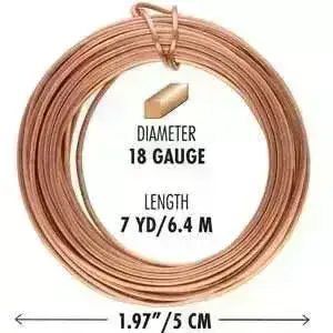 18 Gauge German-Style Square Wire in 8 Finishes - Image 3
