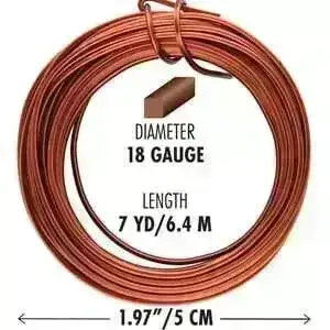 18 Gauge German-Style Square Wire in 8 Finishes - Image 4