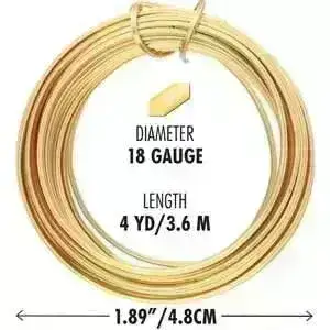 18 Gauge German-Style Square Wire in 8 Finishes - Image 5