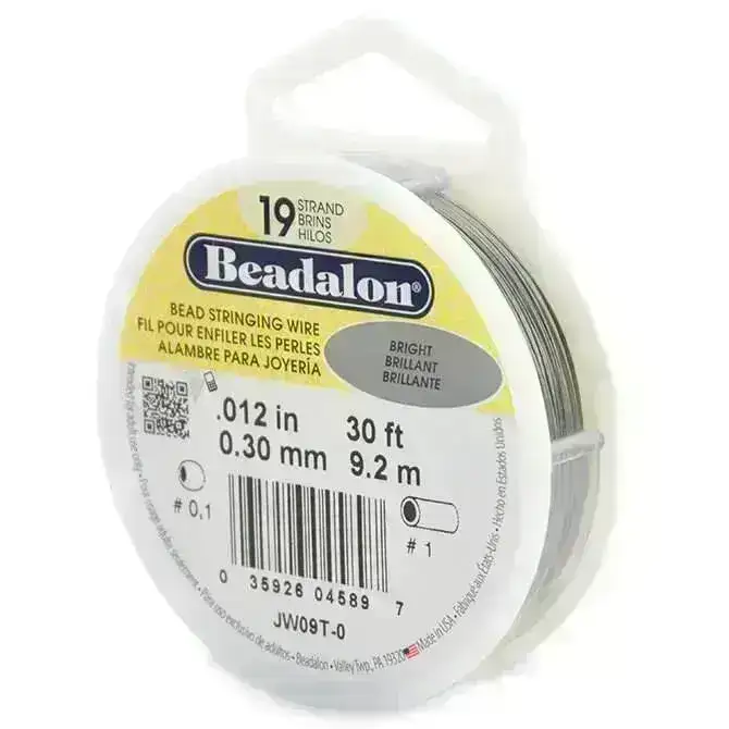 Beadalon 19-Strand Stringing Wire, .012, 30 ft. - Image 4