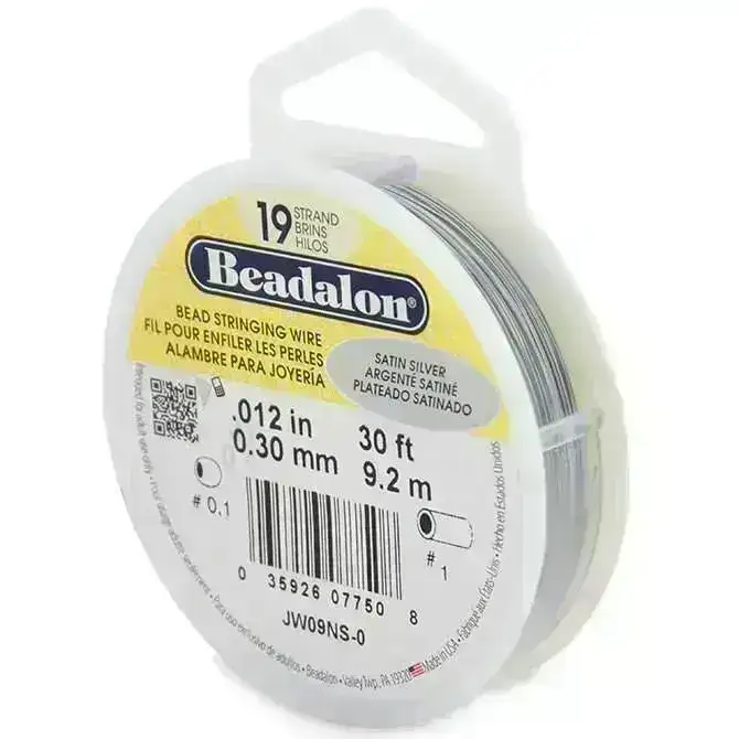 Beadalon 19-Strand Stringing Wire, .012, 30 ft. - Image 6