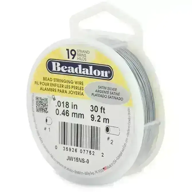 19-Strand Stringing Wire, .018",in 8 Finishes - Image 3
