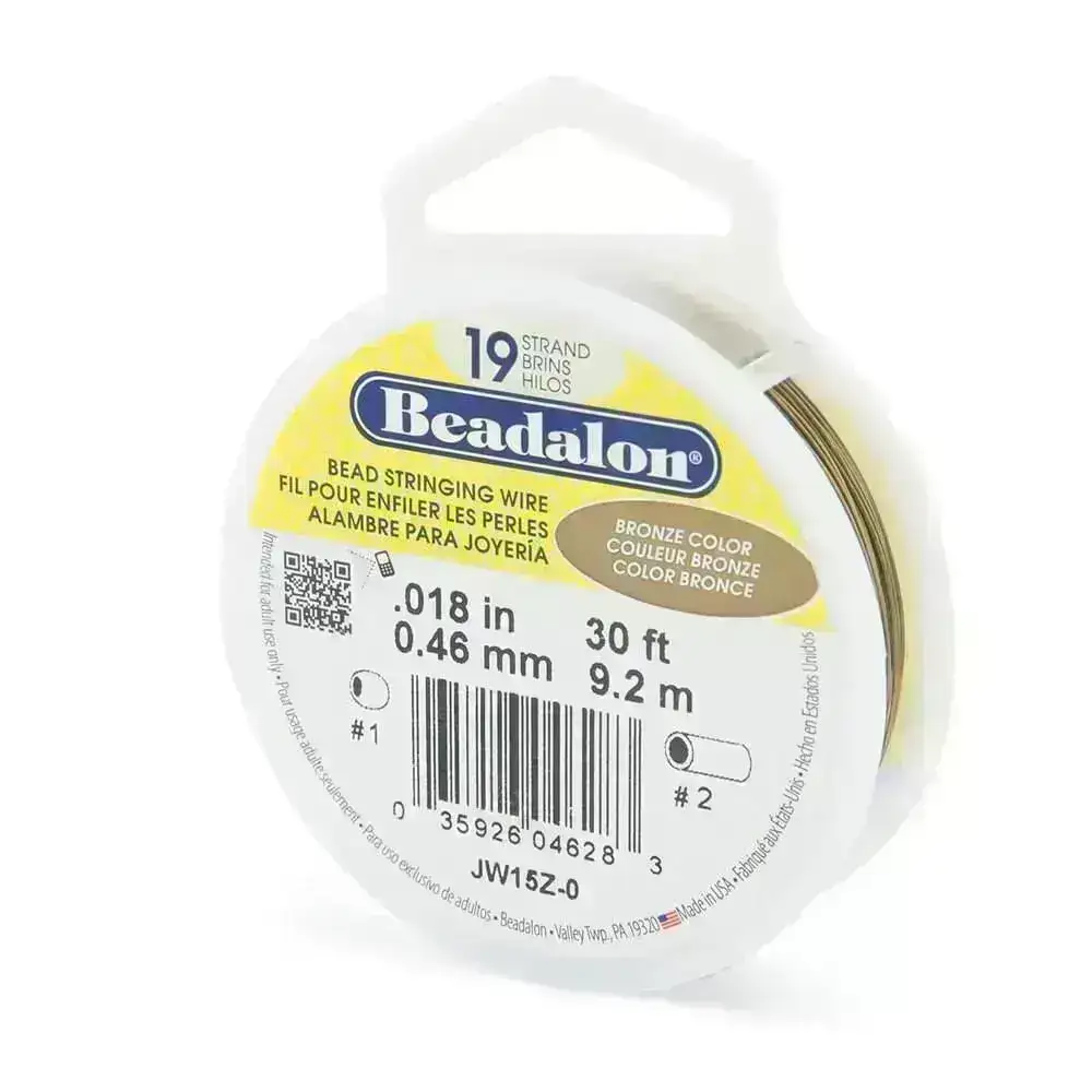 19-Strand Stringing Wire, .018",in 8 Finishes - Image 8