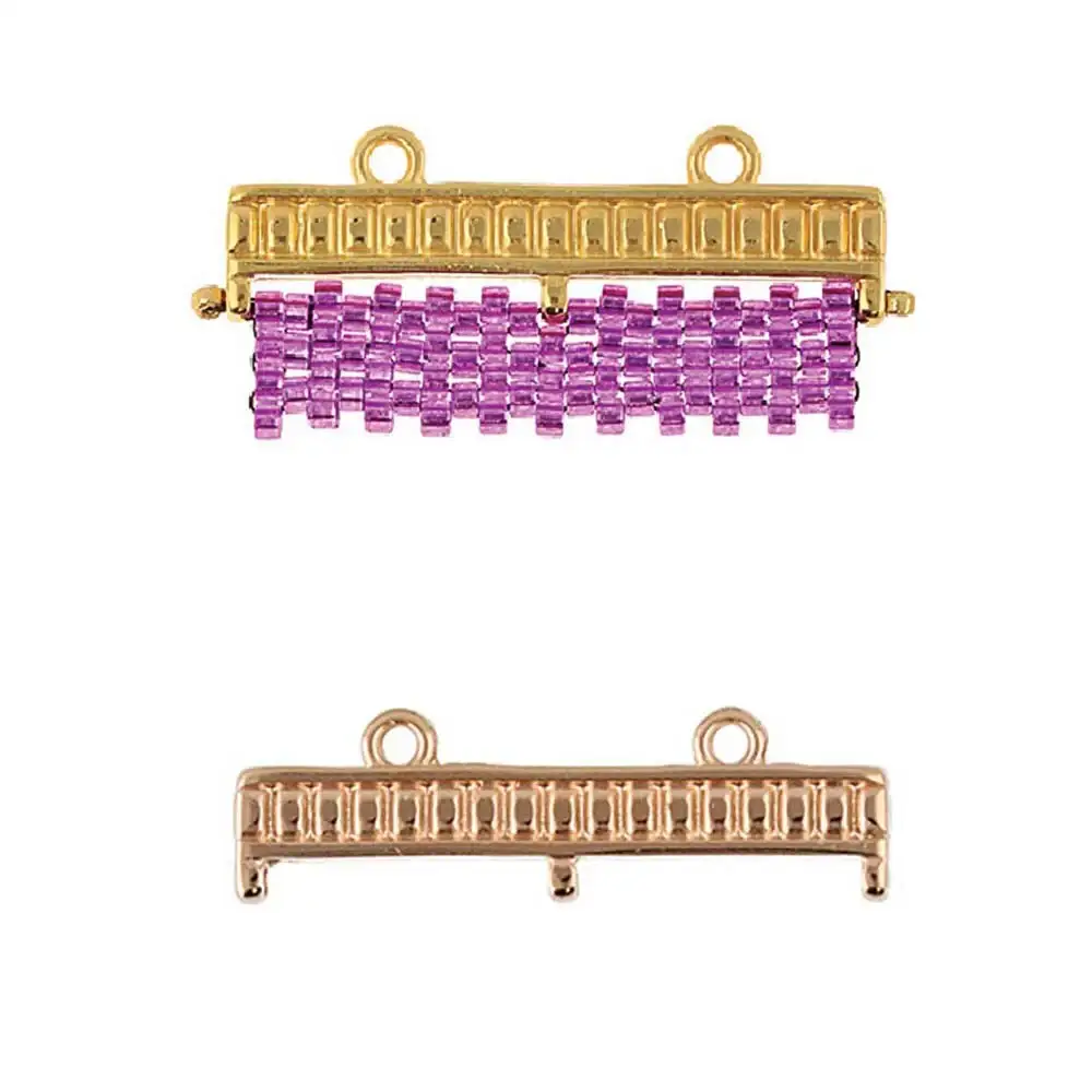 Cymbal Kouroupa III Delica Bead Ending or Clasp Connector, 2 Pcs. - Image 5