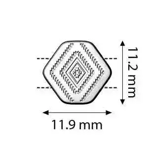 Cymbal Malliadiko Chevron Connectors, 2 Pcs. - Image 2