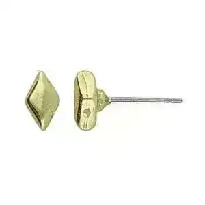 Provatas, Cymbal Earring Posts, for GemDuo Beads, 4 Finishes - Image 2