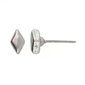 Provatas, Cymbal Earring Posts, for GemDuo Beads, 4 Finishes - Image 4