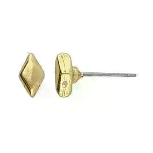 Provatas, Cymbal Earring Posts, for GemDuo Beads, 4 Finishes - Image 5
