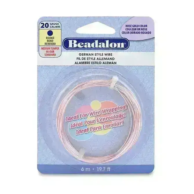20 Gauge German-Style Round Wire, 6 Finishes - Image 7