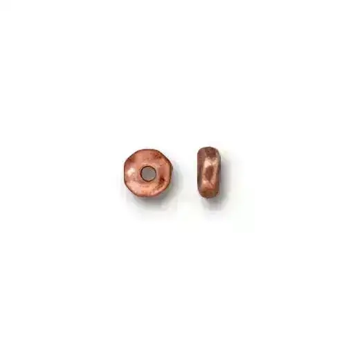 Tierracast Nugget Heishi or Spacer Bead, 5mm, 10 Pcs. - Image 4