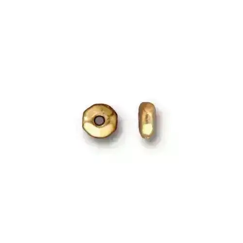Tierracast Nugget Heishi or Spacer Bead, 5mm, 10 Pcs. - Image 6