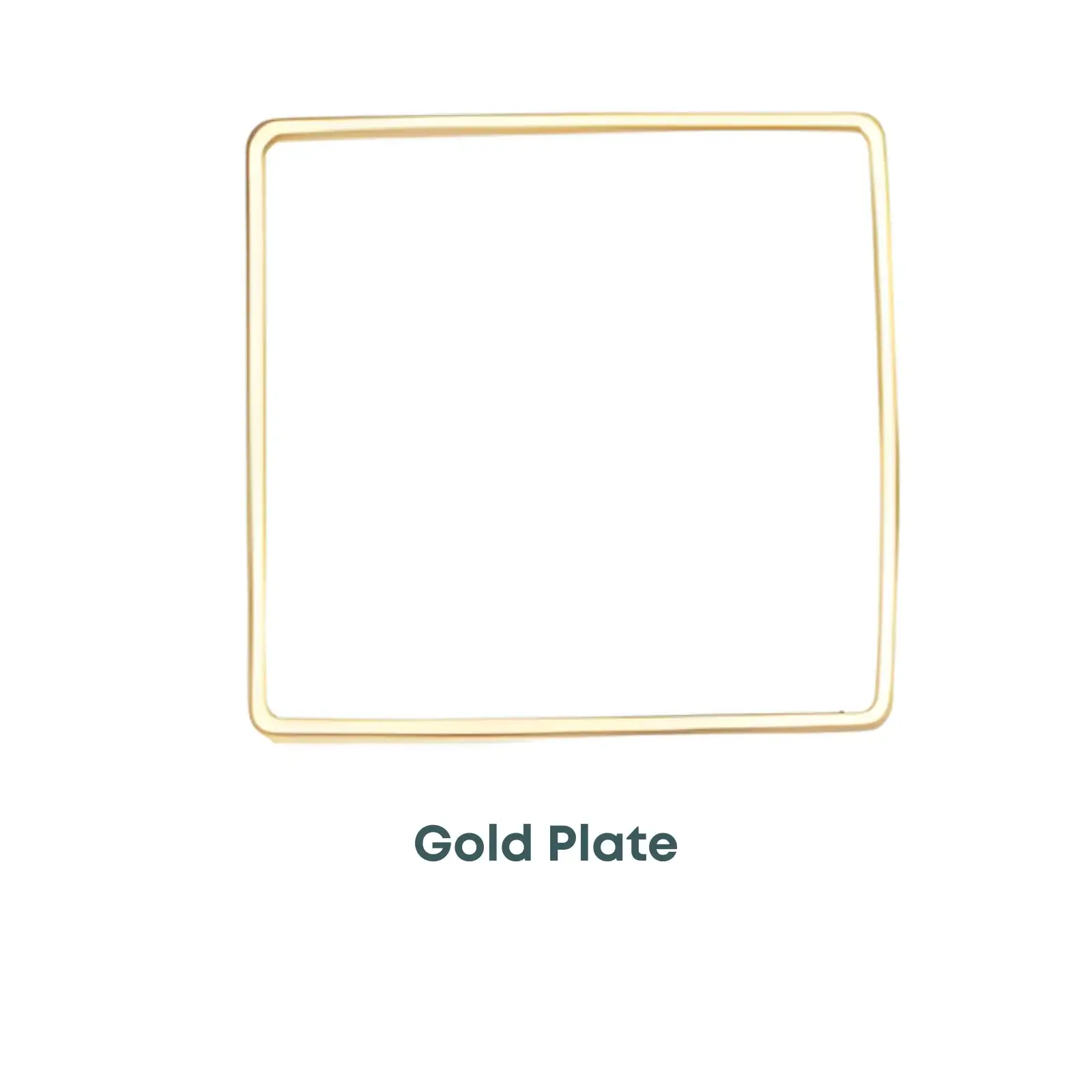 20mm Square Connector or Link, 304 Stainless Steel, Bezel Frames - Image 4