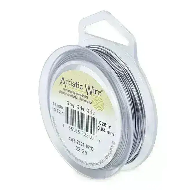22 Gauge Artistic Wire, Silver Plated Finish in 8 Colors - Image 5