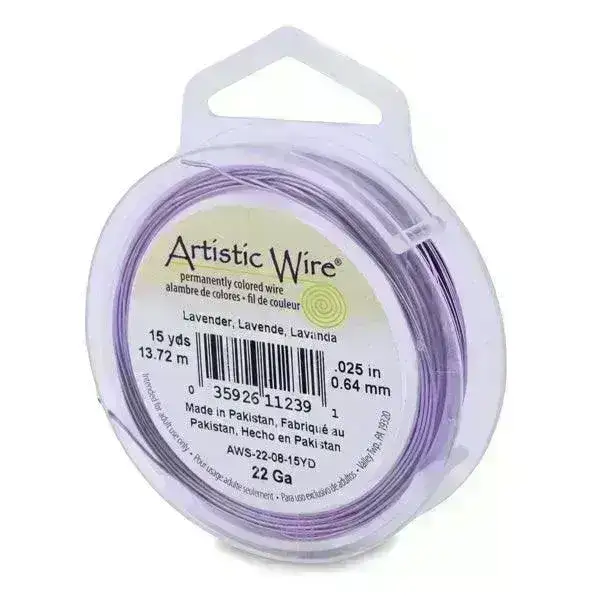 22 Gauge Artistic Wire, Silver Plated Finish in 8 Colors - Image 6