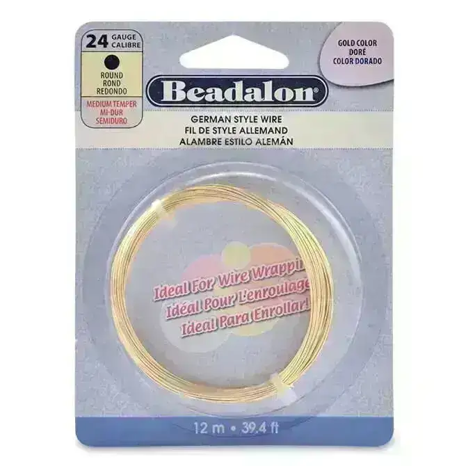 24 Gauge, German-Style Wire, Round, i6 Finishes - Image 4