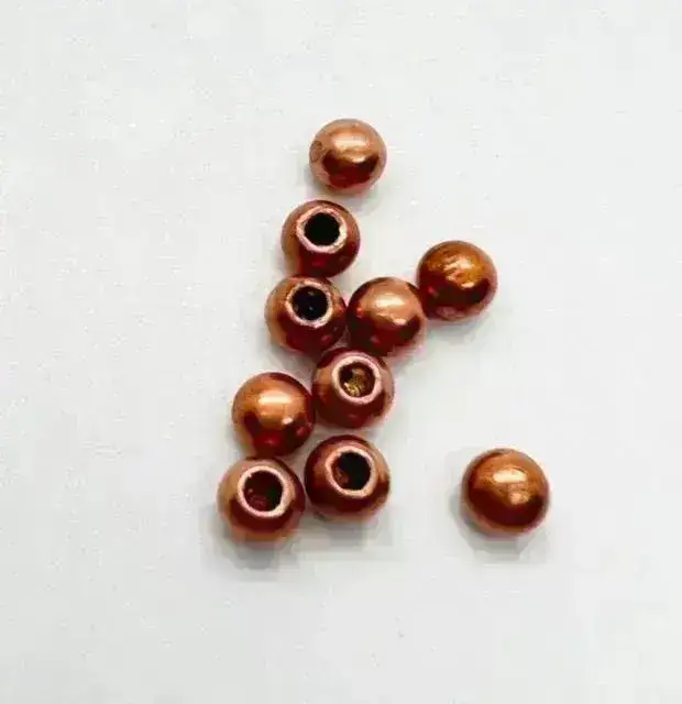 Round Ball End Caps for Leather or Cord, Fits 1.5 & 2mm Round Cord, in 3 Finishes - Image 3