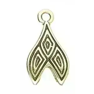 Tourlos II or III, Cymbal Gemduo Bead Endings, 2 Pcs. 4 Finishes - Image 6