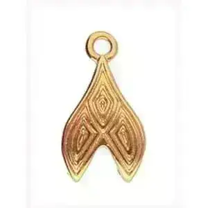 Tourlos II or III, Cymbal Gemduo Bead Endings, 2 Pcs. 4 Finishes - Image 8