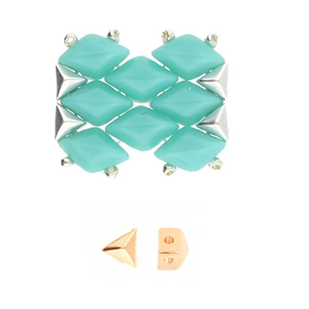 Cymbal Embourios GemDuo Side Beads, 4 Pcs. - Image 6