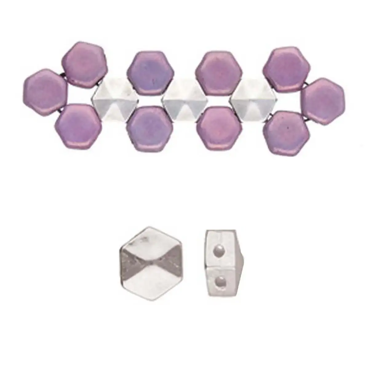 Cymbal Galini Honeycomb Bead Substitute, 4 Pcs. - Image 3