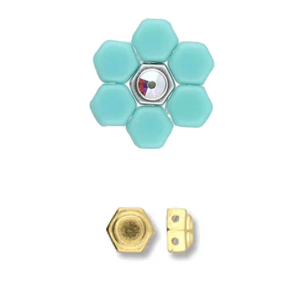 Cymbal Kanakari Honeycomb Bead Substitute, 4 Pcs. - Image 4