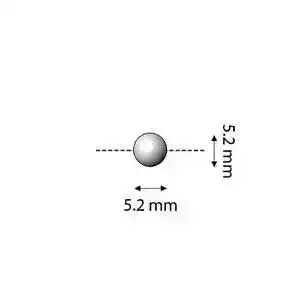 Cymbal Kymo Bead Substitute or Embellishment for Seed Beads, 4 pcs - Image 2