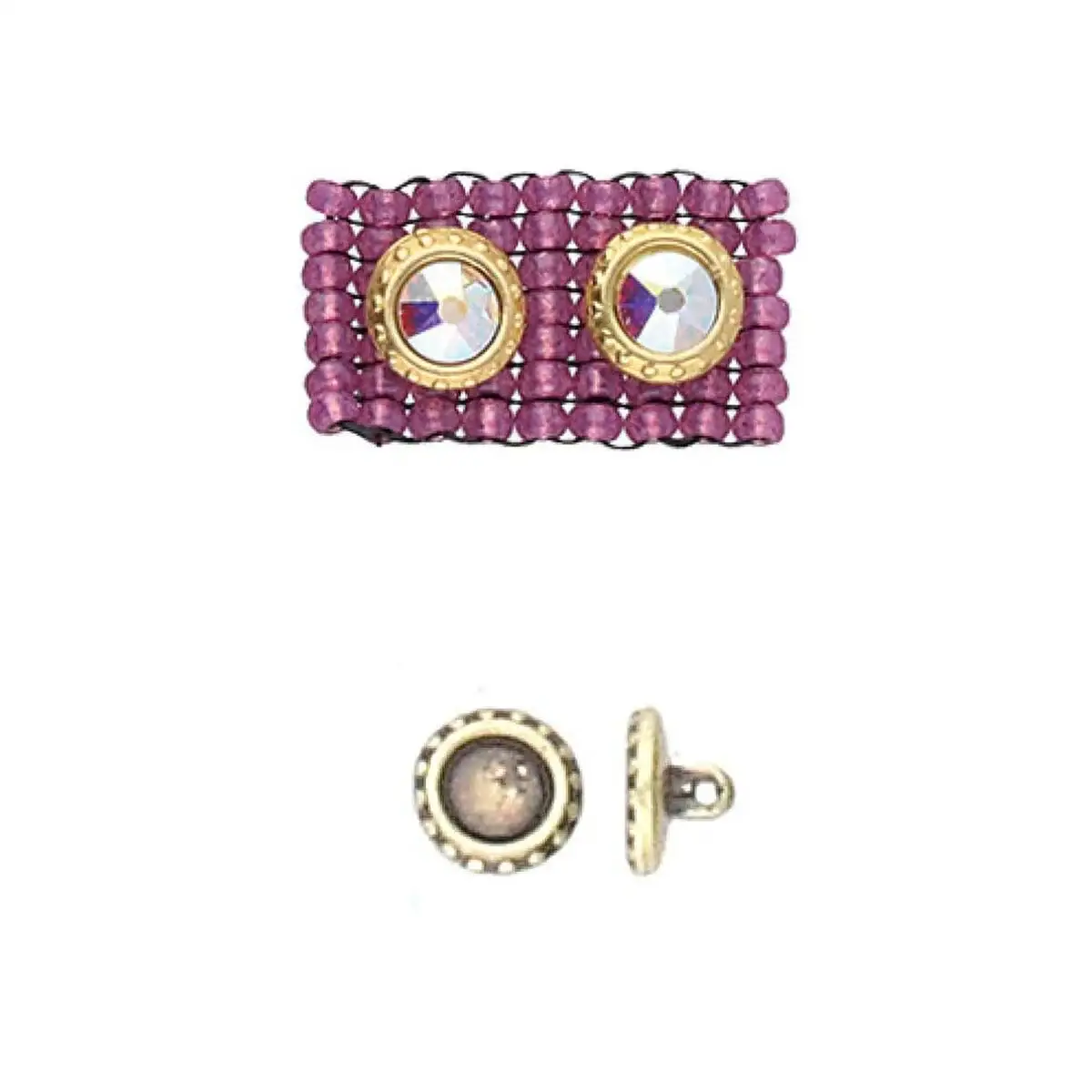 Cymbal Loutro 11/0 Bead Substitute, 4 Pcs. - Image 5