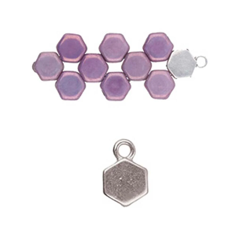Cymbal Maragas, Honeycomb Bead Ending or Connector, 4 Pcs. - Image 3