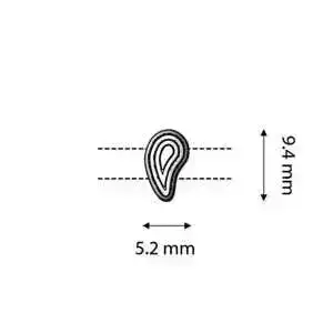 Merihas, Cymbal Paisley Bead Substitute, 4 Pieces, 4 Finishes - Image 6