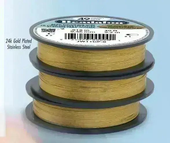 49 Strand Stringing Wire, .018", by Beadalon, 8 Finishes - Image 10