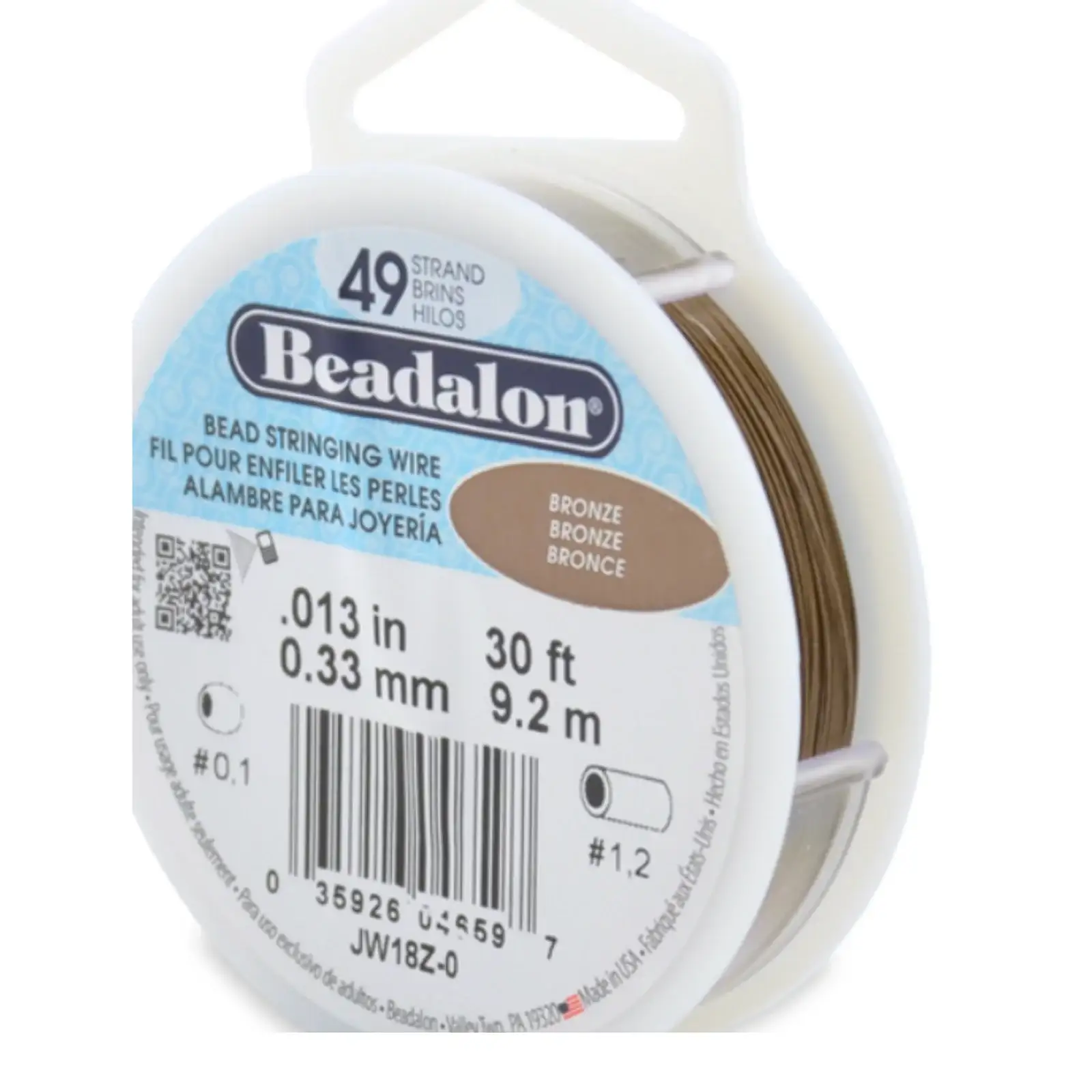 49 Strand Beading Wire, .013”, Beadalon, 10 or 30 feet - Image 5