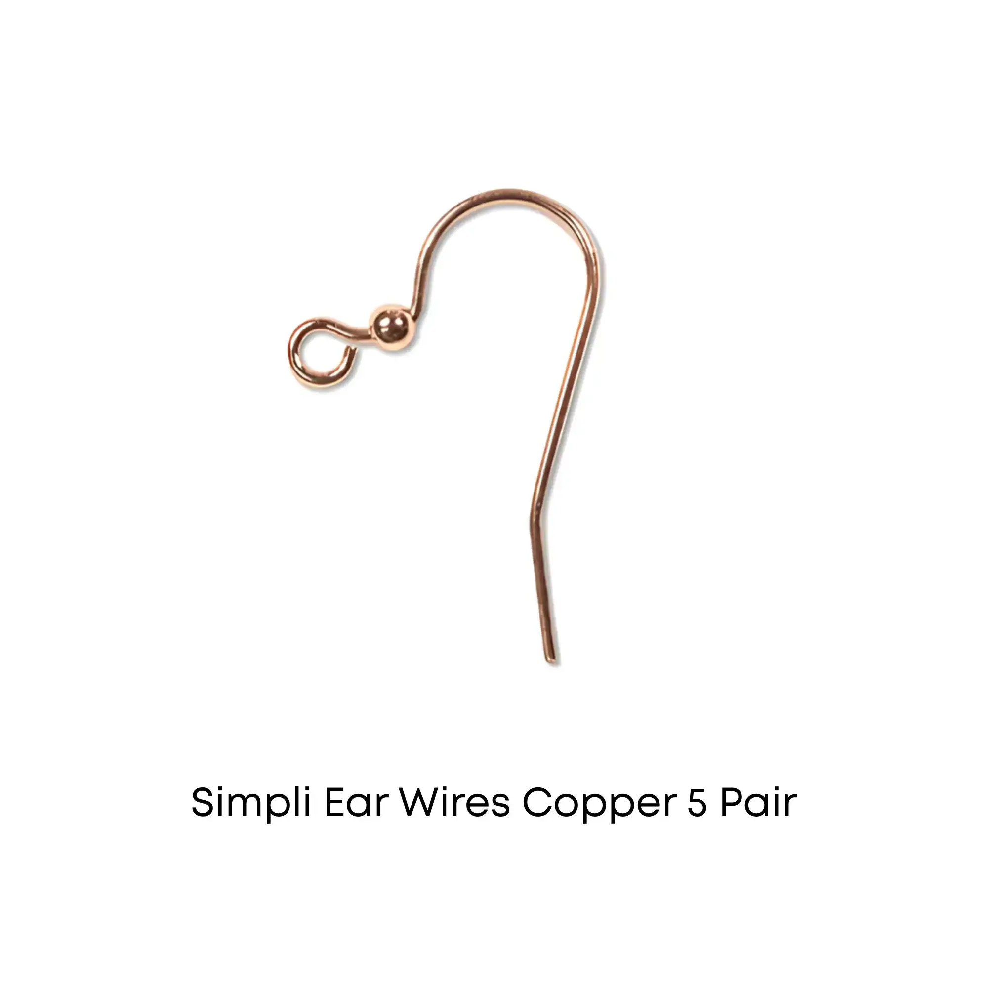 Simpli, French Hook Earring Wires, 7 Finishes - Image 5