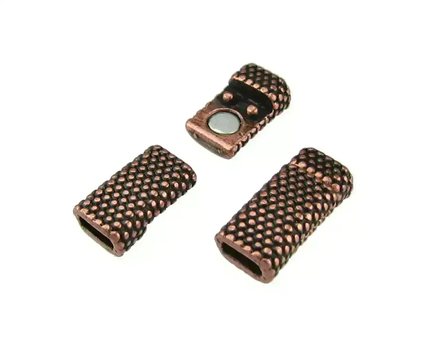 Dot Magnetic Clasp for Leather or Cork, 5mm, in 3 Finishes - Image 3