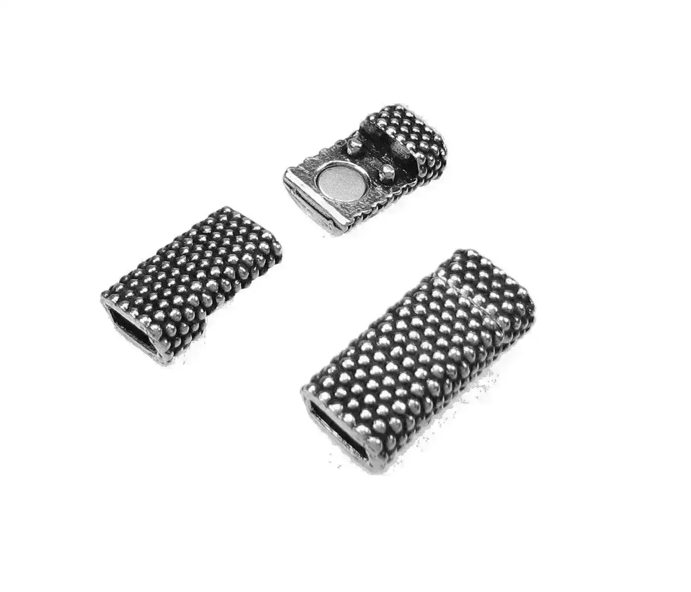 Dot Magnetic Clasp for Leather or Cork, 5mm, in 3 Finishes - Image 4