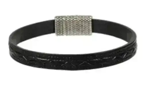 Dot Magnetic Clasp for Leather or Cork, 5mm, in 3 Finishes - Image 7