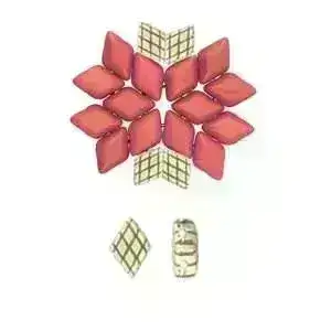 Cymbal Plaka, Gemduo Bead Substitutes, 6 Pcs - Image 4