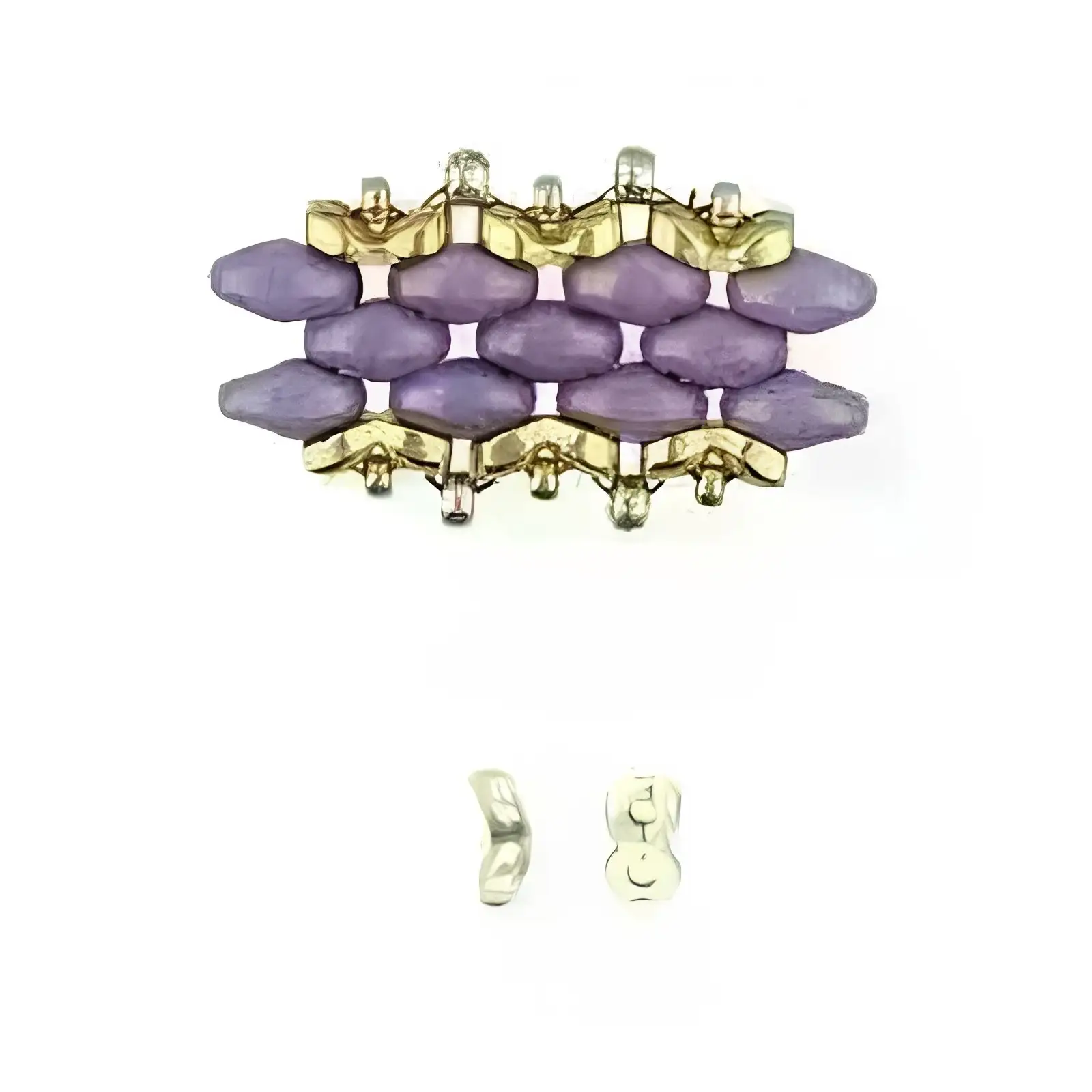 Cymbal Kaparia Superduo Side Bead, 6 Pcs. - Image 4
