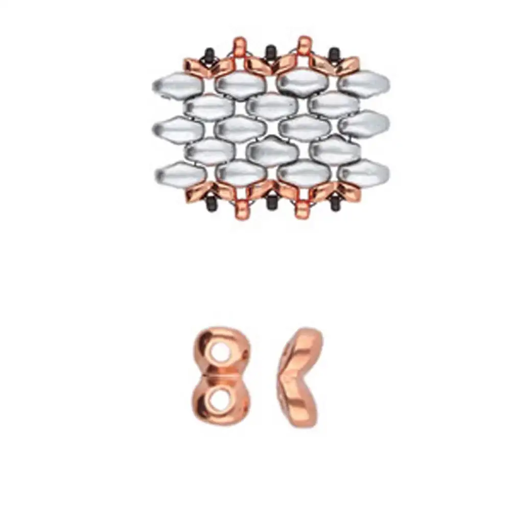 Cymbal Kaparia Superduo Side Bead, 6 Pcs. - Image 5