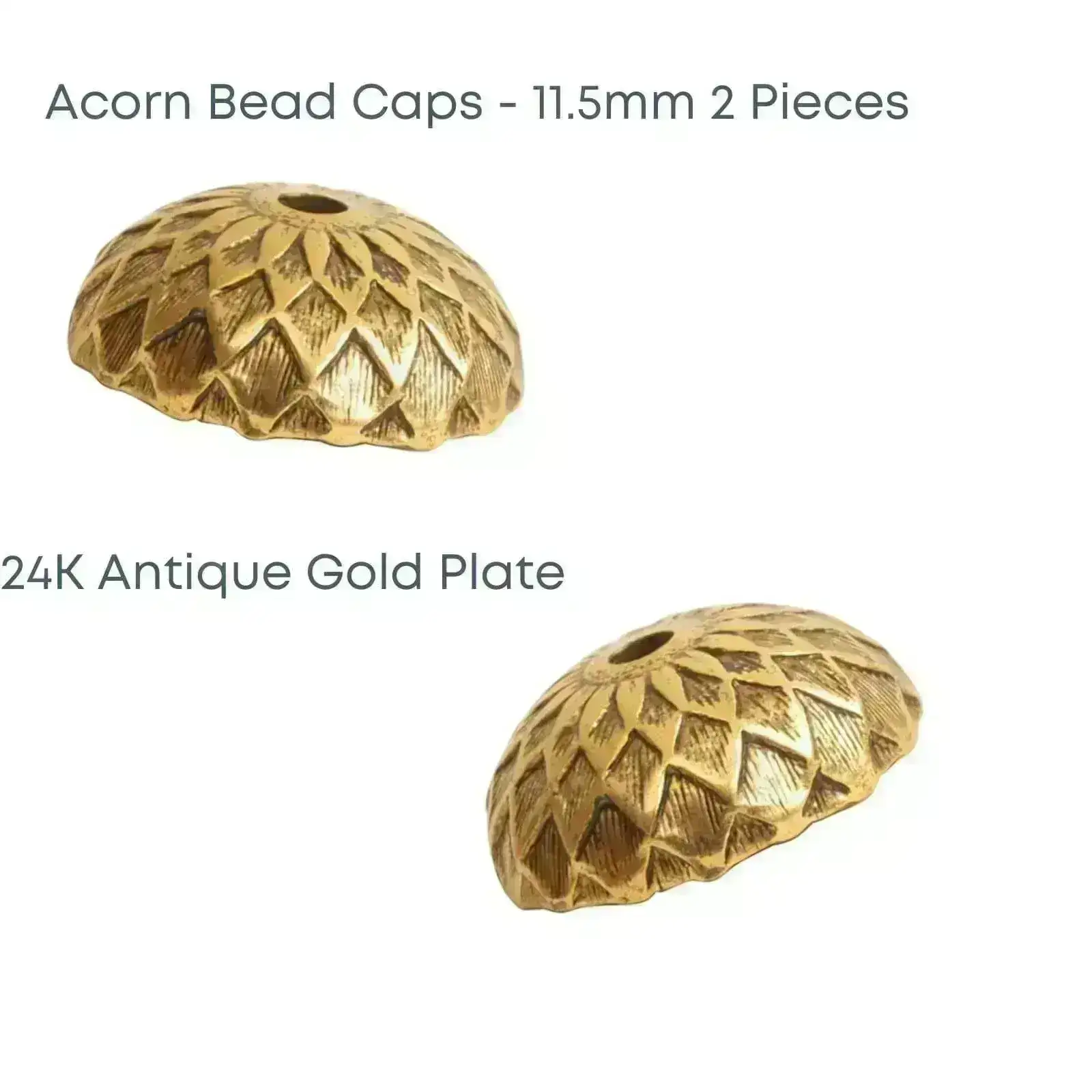 Acorn Caps, Nunn Design, 3 Finishes, 2 Pieces - Image 3