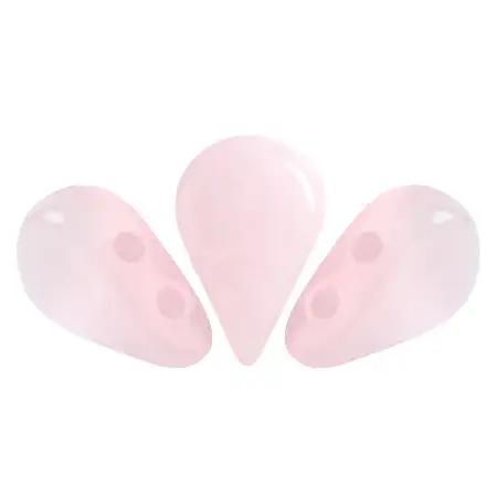 Amos Beads par Puca, Light Pink Opal, 5g & 20g - Image 2