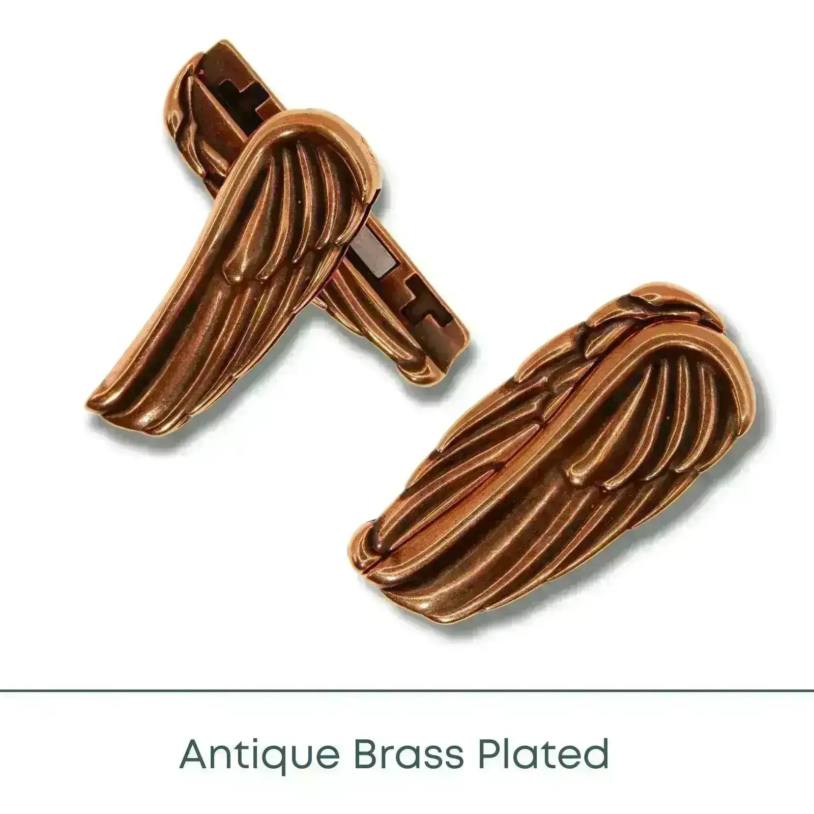 Angel Wing Magnetic Clasp for Leather & Cork in 3 Finishes - Image 7