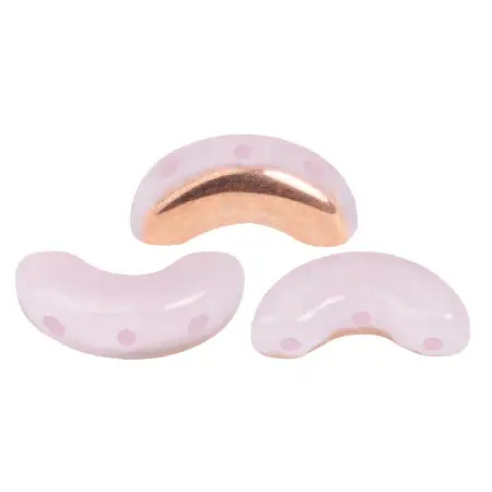 Arcos Beads par Puca, Frost Sweet Pink, 30 Beads & 20g - Image 6