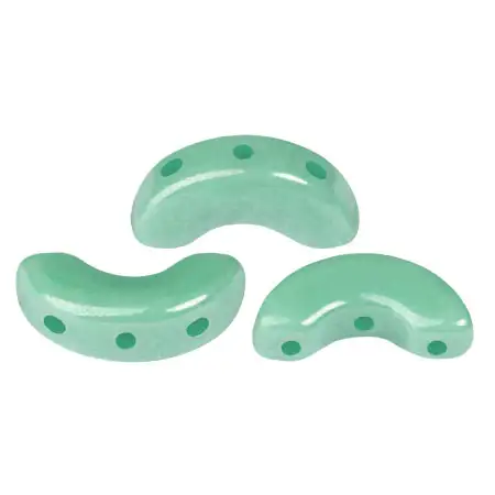 Arcos Beads par Puca, Frost Jade, 30 Beads - Image 3