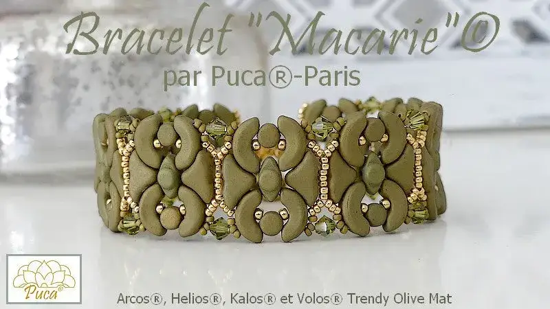 Arcos Beads par Puca, Trendy Matte, 5g & 20g - Image 8